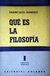 Qué es la filosofía - Francisco Romero