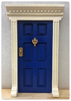 Porta Encantada das Fadas - Dark Blue