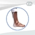 Valva semirrigida antiequina - Bota plantar