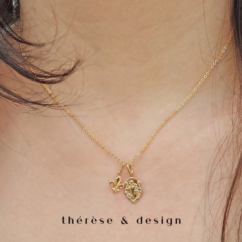 Colar São José com Flor-de-Lis