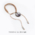 Pulseira Crochet Família Martin (Dupla Face) - Marrom - comprar online