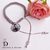 Pulseira Crochet Santa Teresinha 15 Anos Cinza