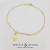 Pulseira Santa Teresinha Dourada
