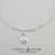 Pulseira Santa Teresinha Prateada - comprar online