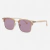 Óculos de Sol Theo Champanhe - C5 - Versátil Glasses  |  Óculos de Sol