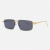 Óculos de Sol Austin Preto/Dourado - C1 - Versátil Glasses  |  Óculos de Sol