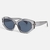 Óculos de Sol Daphne Cinza Translucido C5 - Versátil Glasses  |  Óculos de Sol