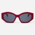 Óculos de Sol Daphne Vermelho C6 - comprar online