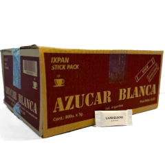 AZUCAR EN SOBRES LUGGIANI X 800 Sobres en internet