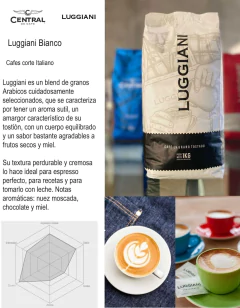 Cafe Molido Luggiani Bianco x 500G - comprar online