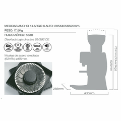 MOLINO DE CAFÉ CUNILL LUXOMMATIC - comprar online