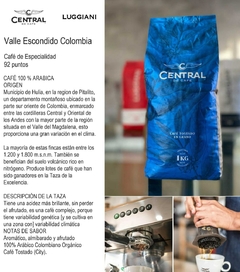 Cafe Molido Luggiani Rosso + Colombia Valle Escondido 2 x 500G