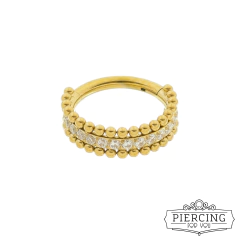 argola de titânio grau implante