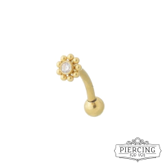 Micro curvo sol - Piercingforyou