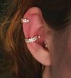 Conch duplo glamour em ouro 18k na internet