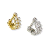 Piercing de ouro 18k glamour.