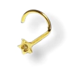Nostril estrela ouro 18k. - comprar online