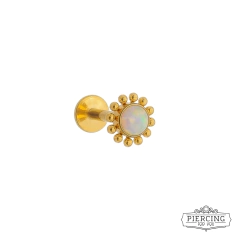 Labret sol opala dourado. na internet