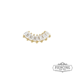 Piercing de titânio para orelha 