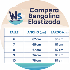 CAMPERA DE BENGALINA EN TALLE GRANDE en internet