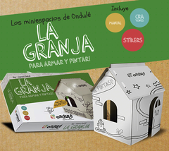 Ondule Colección Mini espacio - La Granja para Armar y Pintar