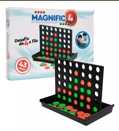 Juego De Mesa Cuatro 4 En Linea Viaje Estrategia Magnific JUMBO