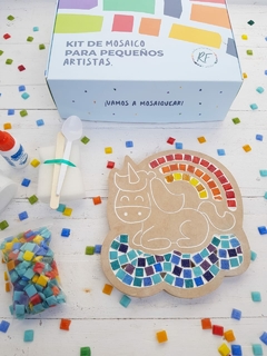 Kit De Mosaico Infantil. Diseño: UNICORNIO - buy online