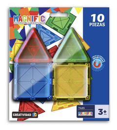 Bloques Magneticos Magnific Tiles 10 Piezas