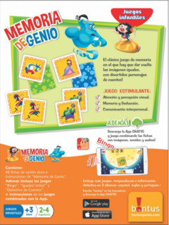 Memoria de Genio - comprar online