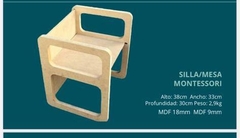 SILLA/MESA MONTESSORI