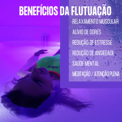 5 Combo Quick Flutuar + Massagem 40'+40' | dia útil | Val. 12 meses - comprar online
