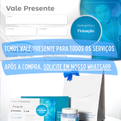 Sessão 60' | Flutuação ou Massagem | Dia útil - loja online
