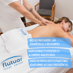 Combo Especial Casal Flutuar + Massagem 60'+60' | segunda a sábado | Experiências para casais - Flutuar Float Center