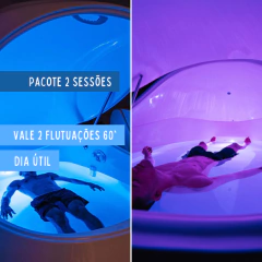 Vale Combo Flutuar + Massagem 60'+60' | Dia Útil