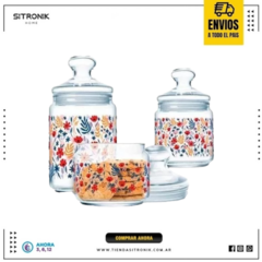 Set X3 Frascos Luminarc Sp Fiesta - comprar online