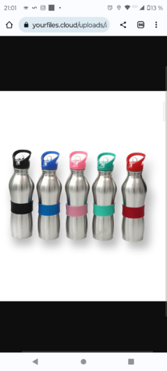 Botella Deportiva Acero Pico 500Ml - comprar online