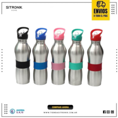 Botella Deportiva Acero Pico 500Ml