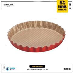 Tartera Acanalada Teflon Rivoli 28Cm - comprar online