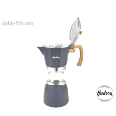 Cafetera Hudson Gris 9 Tazas - tienda online