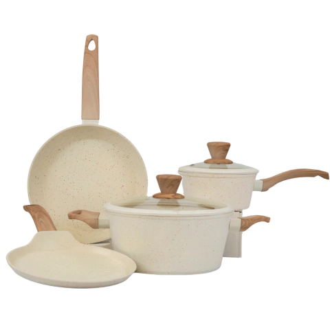 Set Carol Crema 4pz Antiadhrente Apto Induccion - comprar online