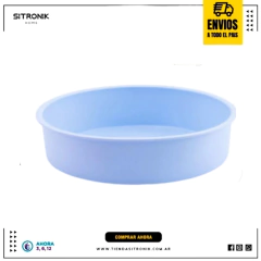 Tortera Redonda 24 Cm Silicona - comprar online