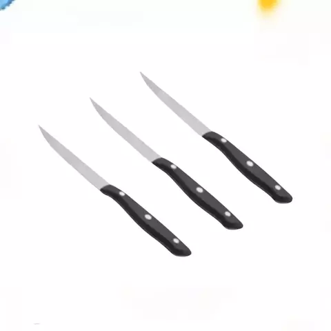 Set 3 Cuchillos De Acero Inoxidable - comprar online
