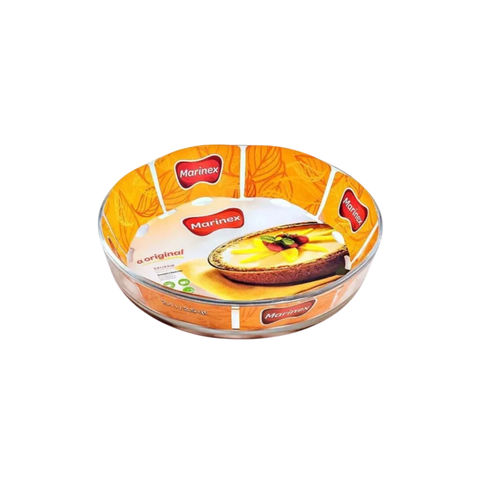 Fuente Asadera Redonda Marinex Vidrio - comprar online