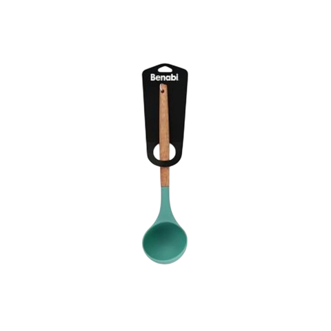 Cucharon Benabi Verde Mango Madera - comprar online