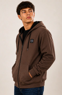 CAMPERA H COLLEGE MARRON - comprar online