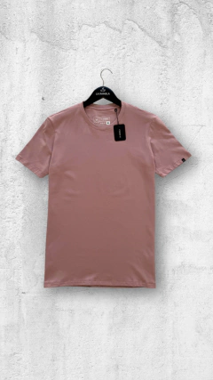 Remera Basica Rambla Slim Lycra - Bison Indumentaria 