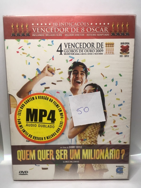 DVD - QUEM QUER SER UM MILIONÁRIO? - LACRADO