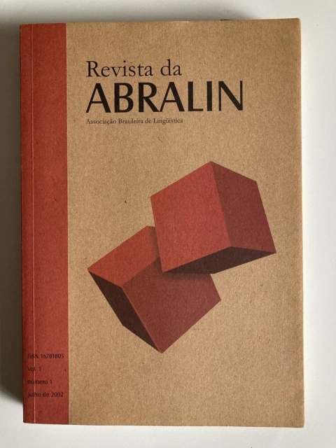 Revista Da Abralin - Associação Brasileira De Linguística