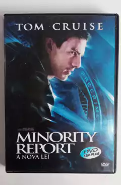 DVD - MINORITY REPORT A NOVA LEI - TOM CRUISE