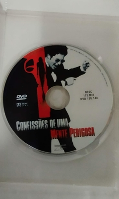 DVD -CONFISSÕES DE UMA MENTE PERIGOSA na internet